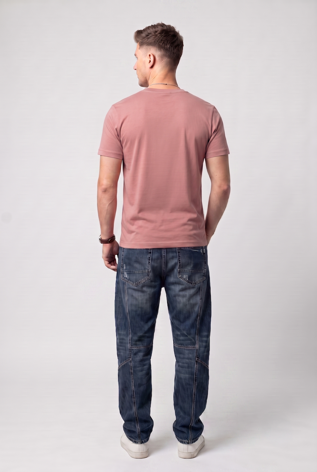 Dusty Rose Crew tshirt