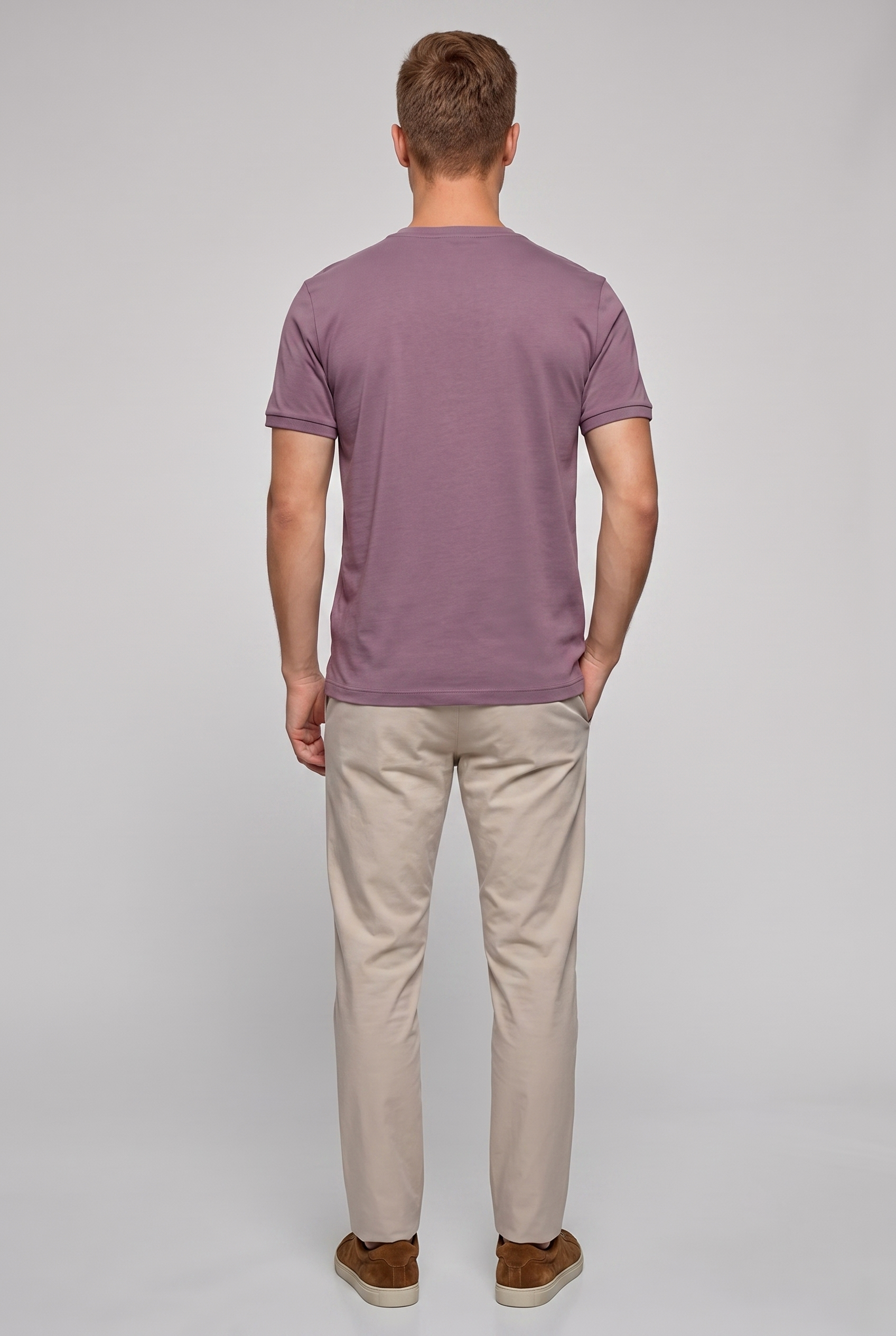 Mauve Floral T shirt