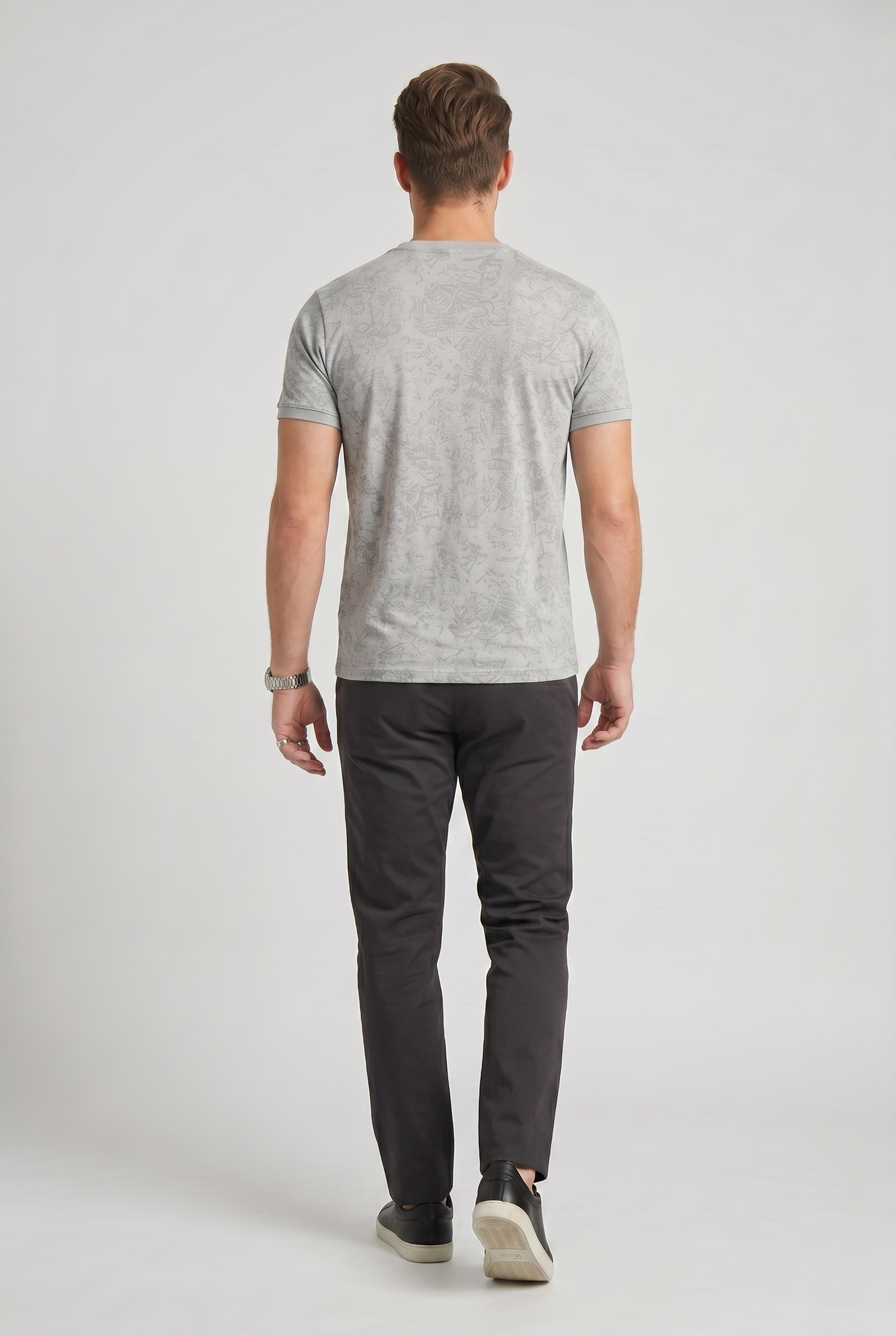 Grey Vintage Graphic T-Shirt