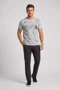 Grey Vintage Graphic T-Shirt