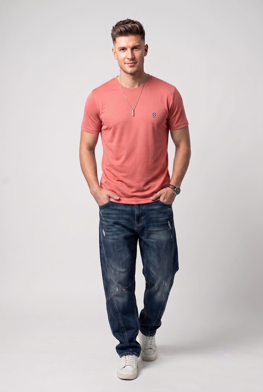 Coral pink Tshirt