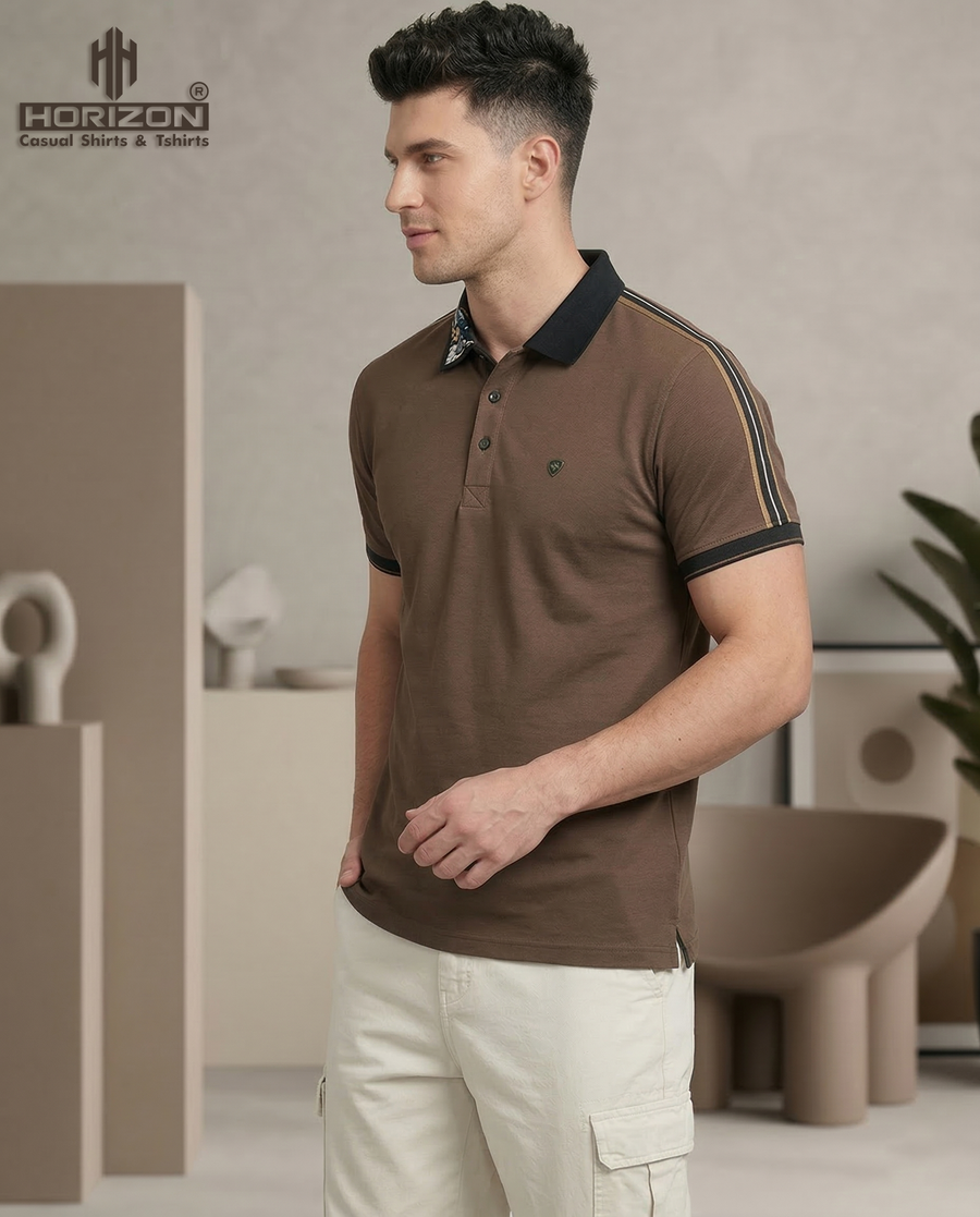 Classic Solid Polo T-Shirt