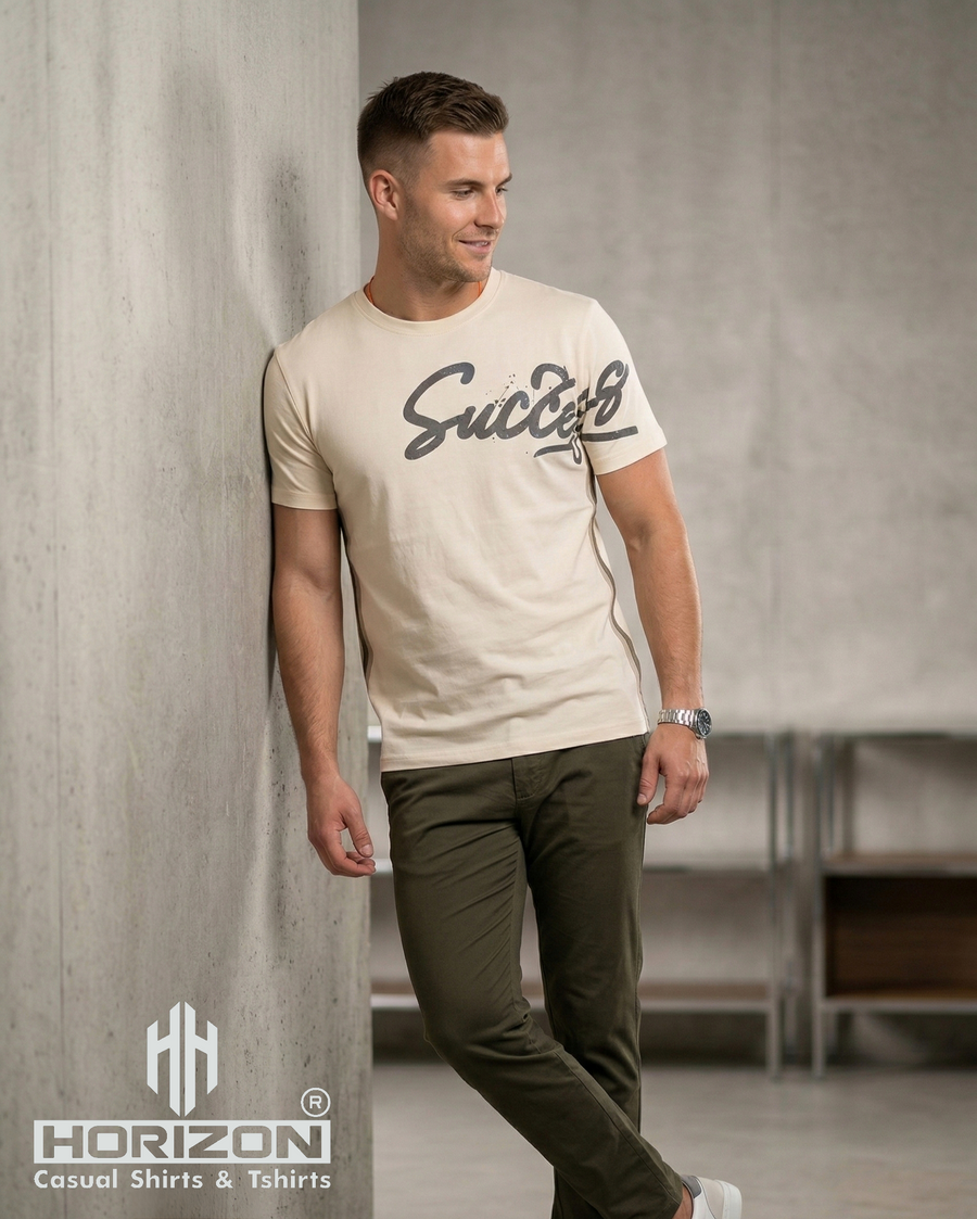 Bold Script Graphic T-Shirt