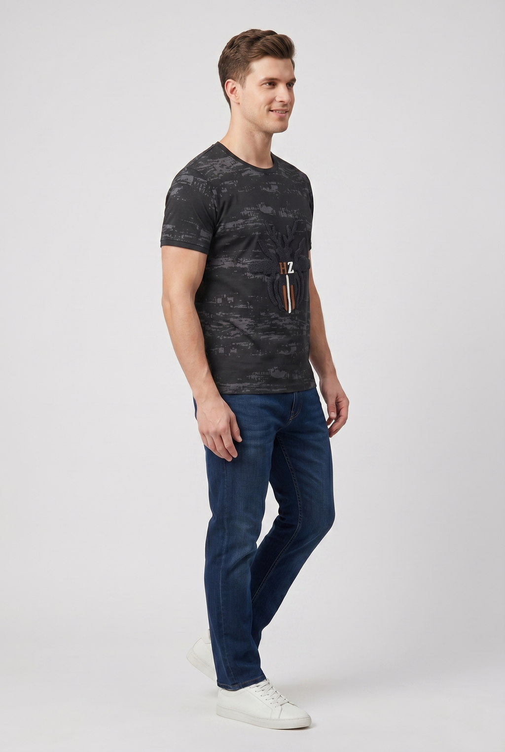 Black Graphic T-Shirt
