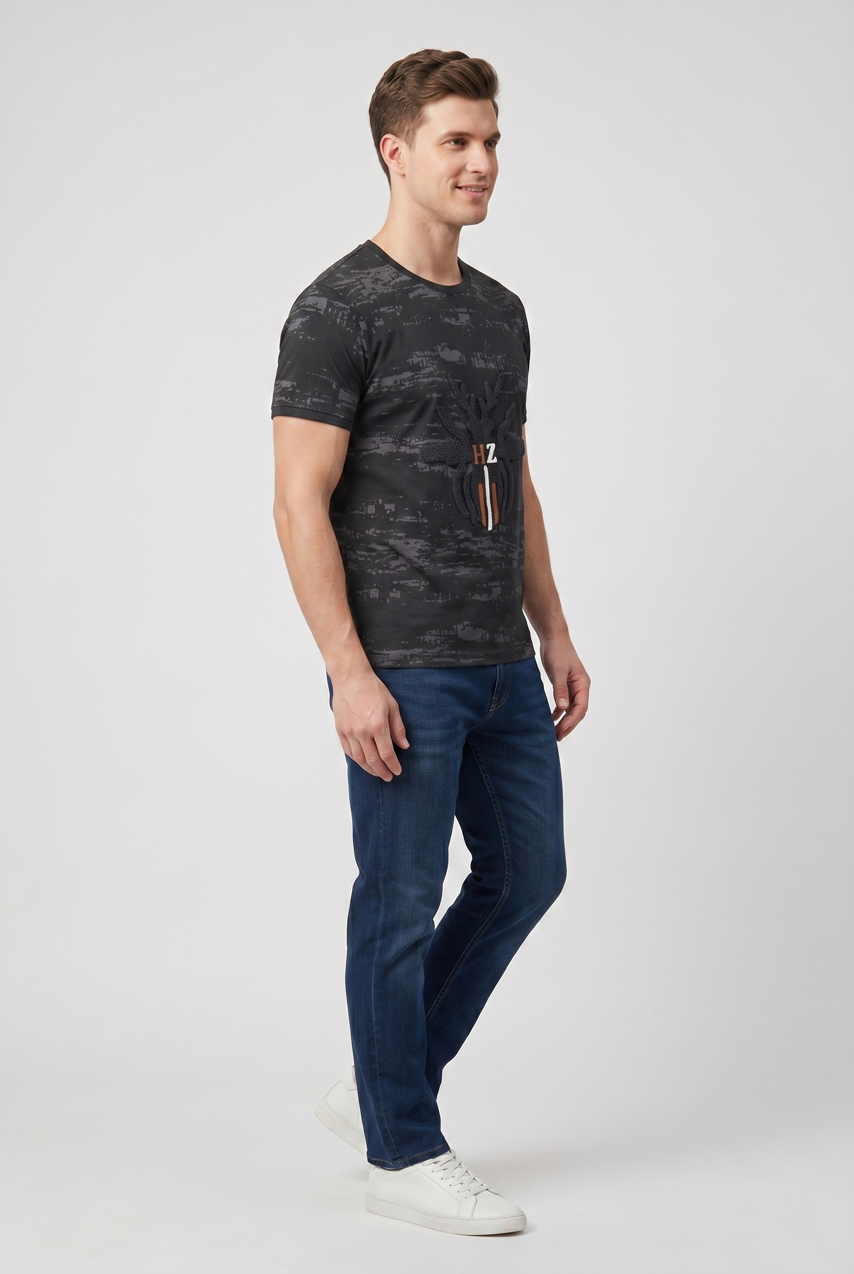 Black Graphic T-Shirt